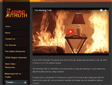 Tablet Screenshot of alarmingtruth.org